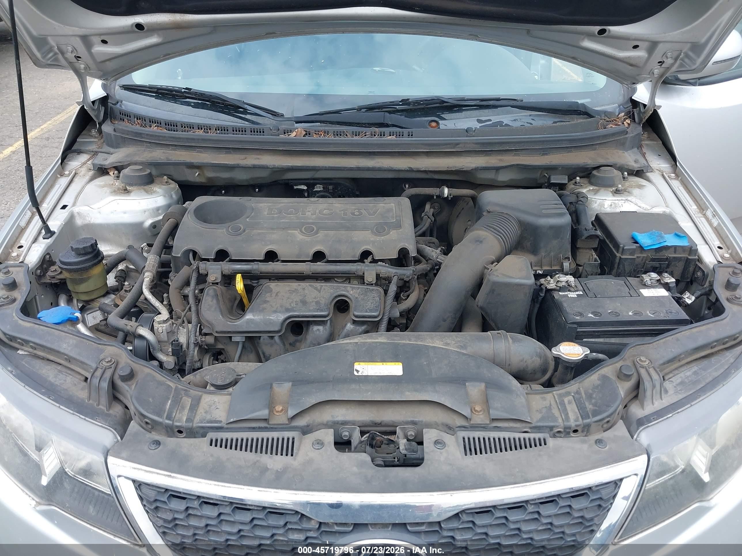 2011 Kia Forte Sx Silver vin: KNAFW5A31B5324169