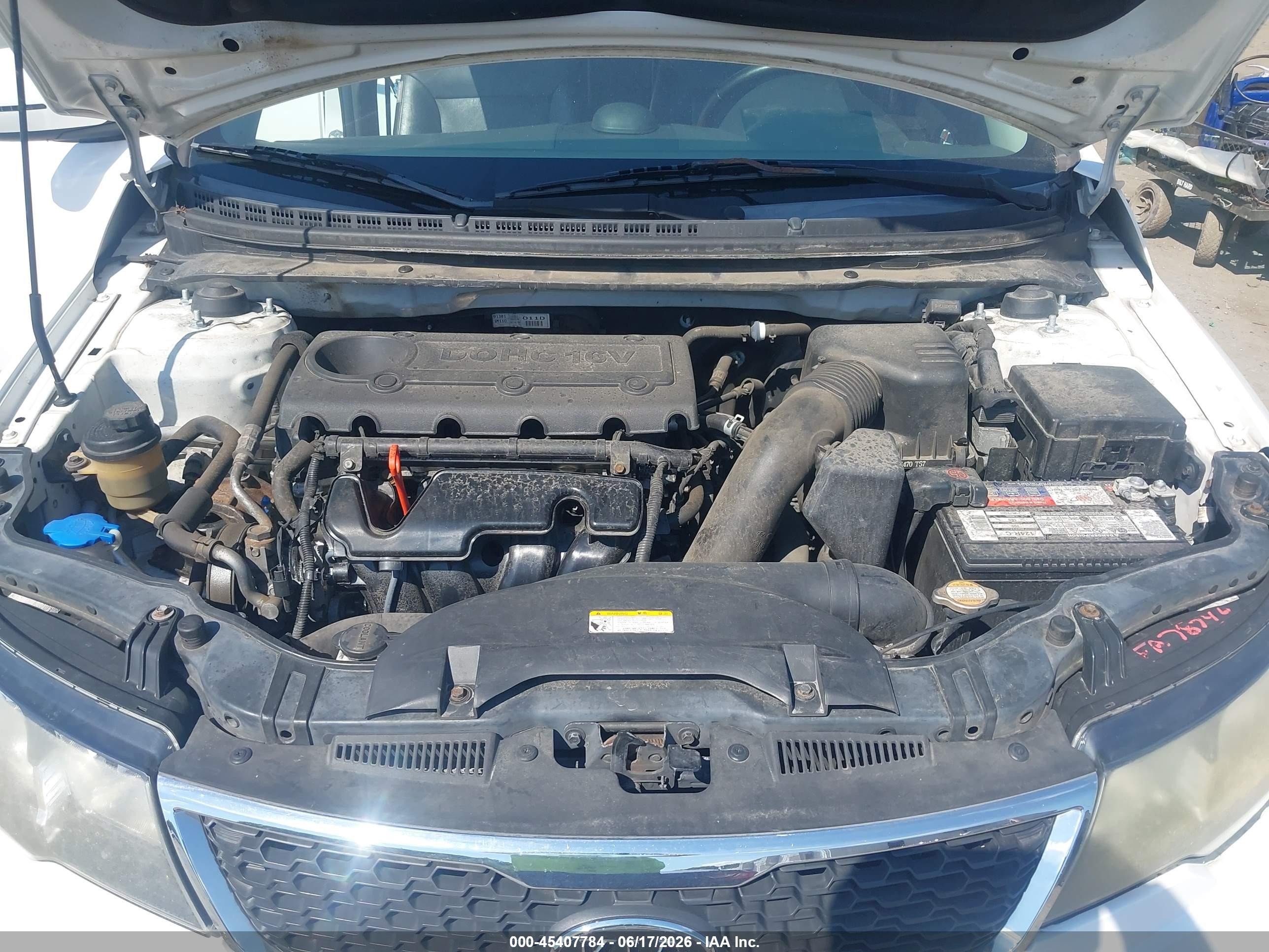 2011 Kia Forte Sx Белый vin: KNAFW5A31B5337679