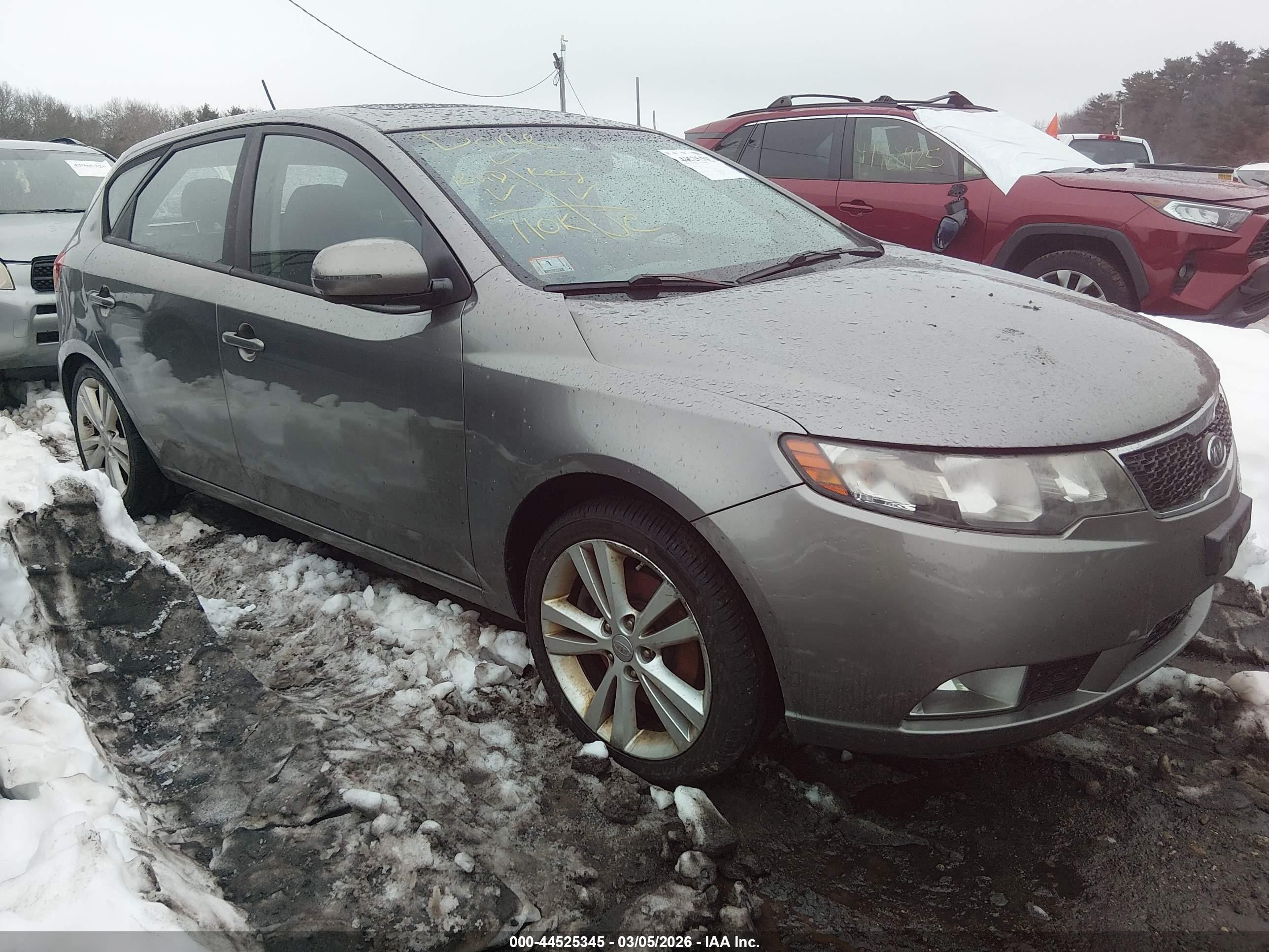 2011 Kia Forte Sx Серый vin: KNAFW5A31B5385571