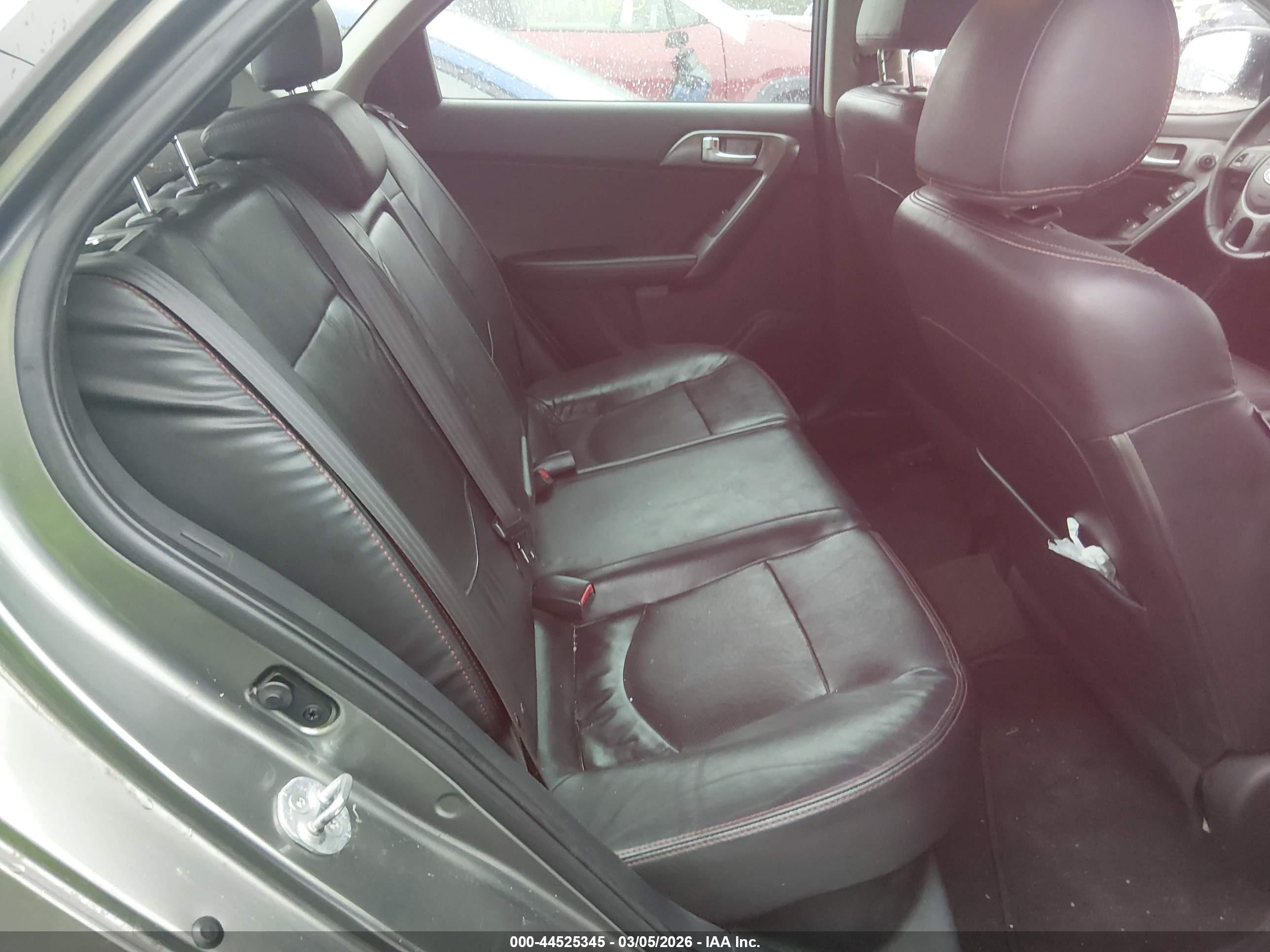 2011 Kia Forte Sx Серый vin: KNAFW5A31B5385571