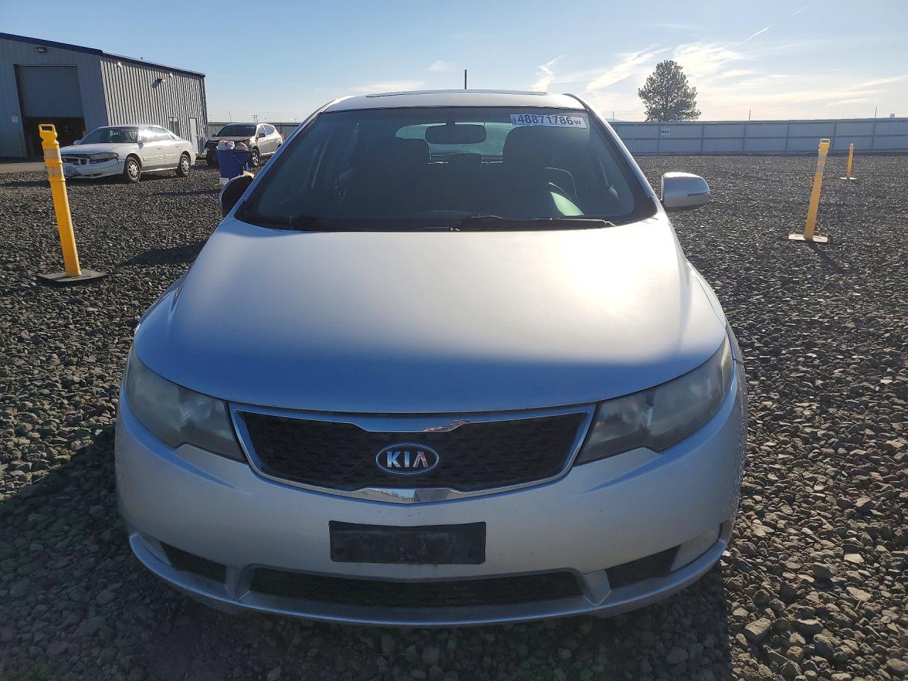 2011 Kia Forte5 Sx Silver vin: KNAFW5A32B5330028