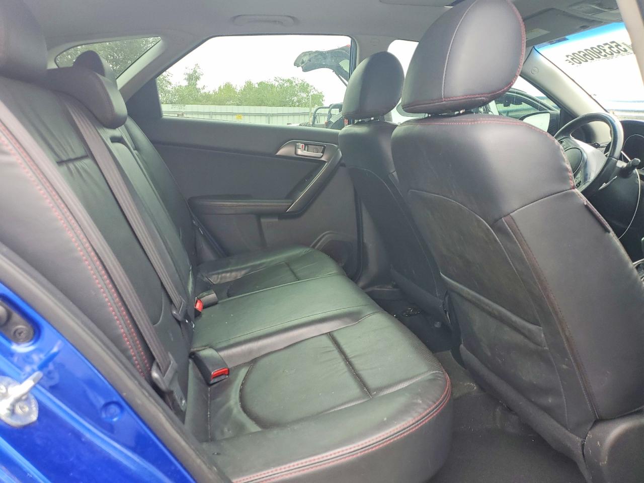 2011 Kia Forte Sx Blue vin: KNAFW5A32B5358413