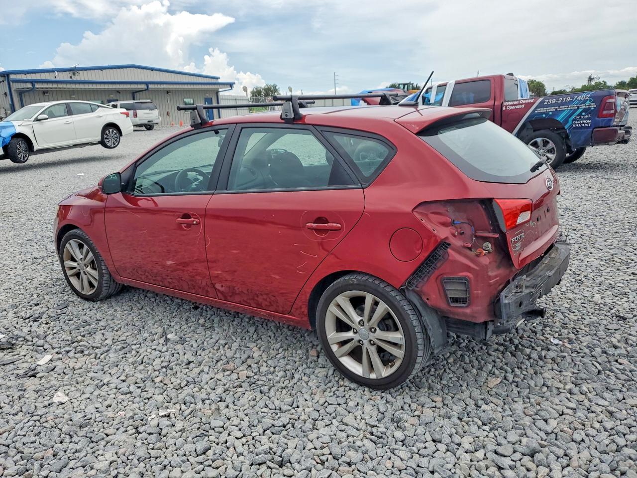 2012 Kia Forte Sx Red vin: KNAFW5A33C5515013