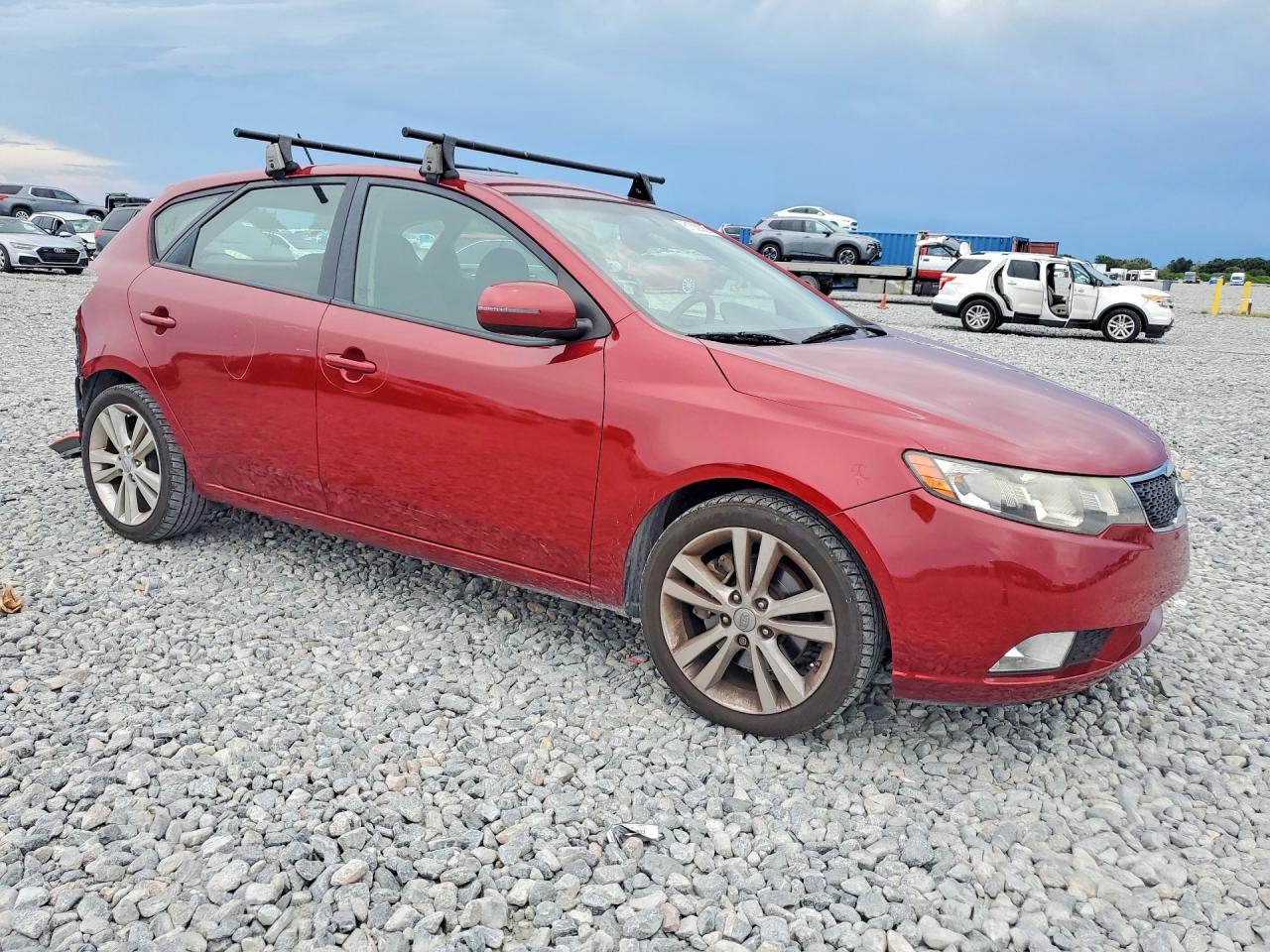 2012 Kia Forte Sx Red vin: KNAFW5A33C5515013