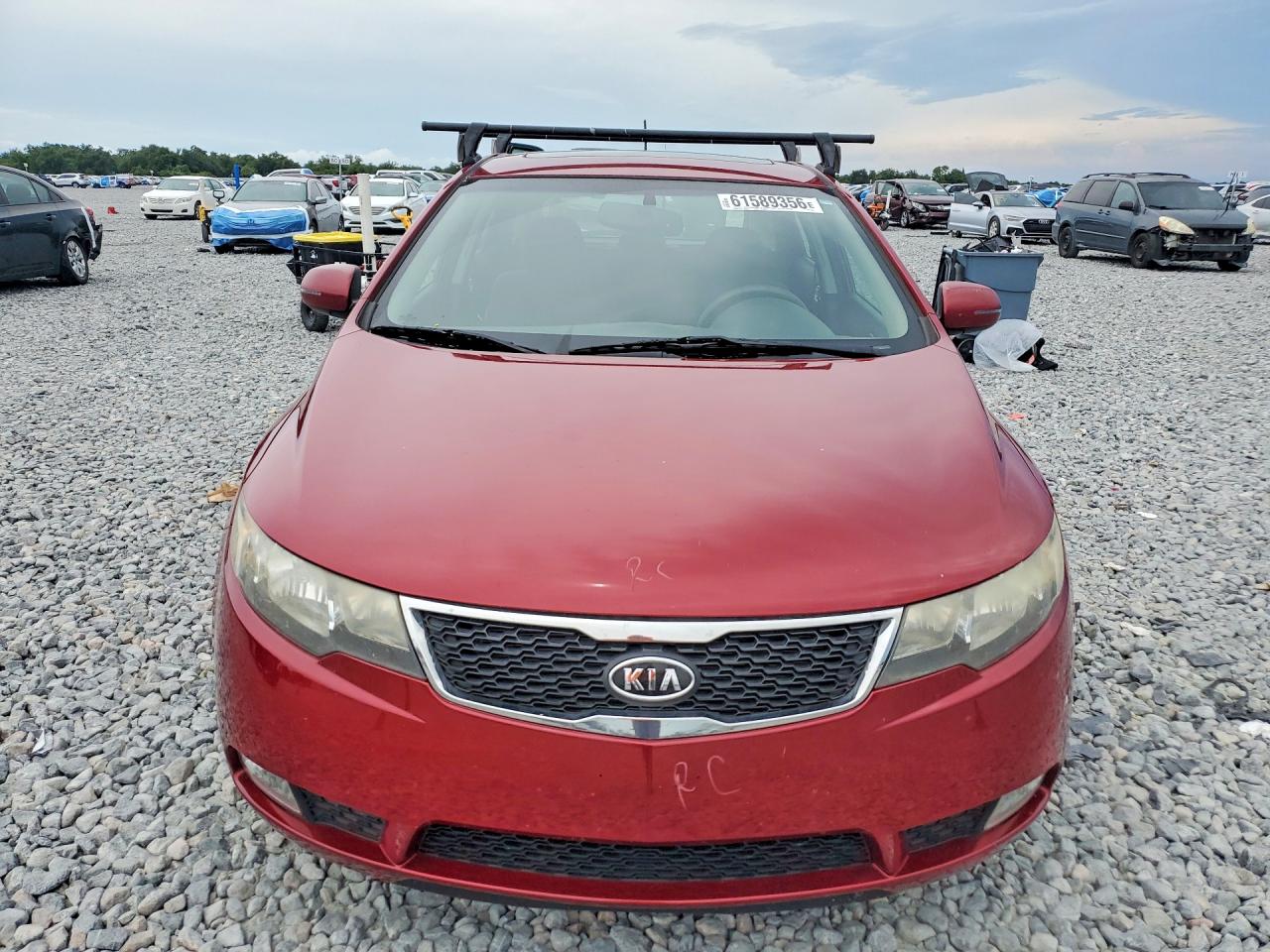2012 Kia Forte Sx Red vin: KNAFW5A33C5515013
