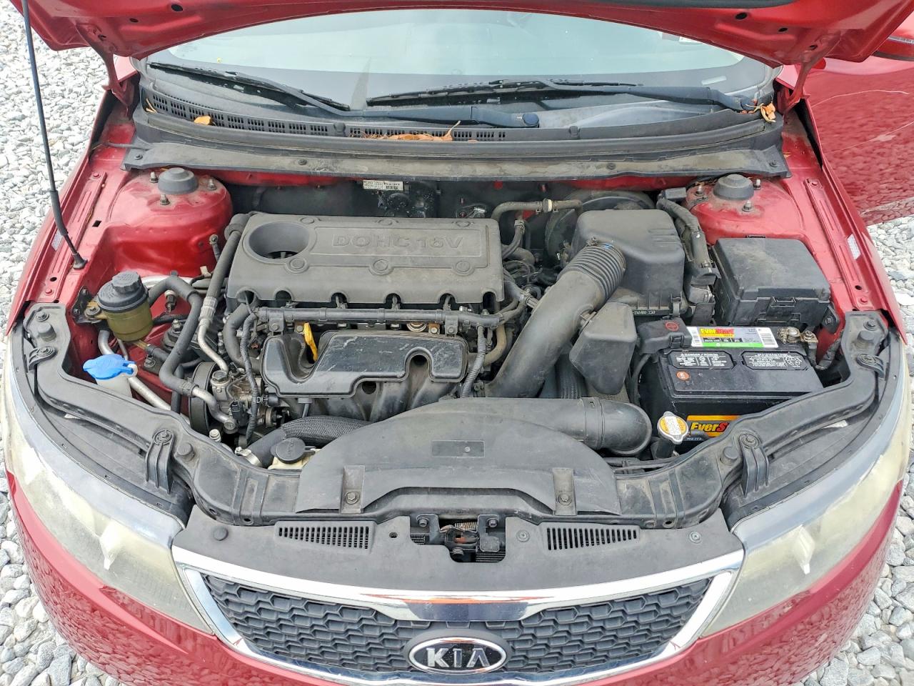 2012 Kia Forte Sx Red vin: KNAFW5A33C5515013
