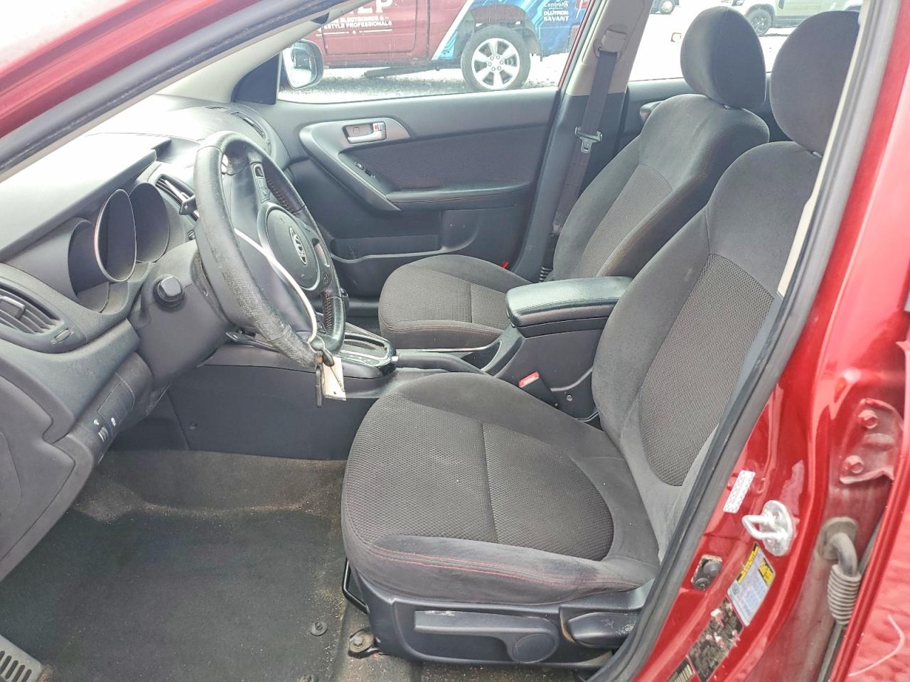 2012 Kia Forte Sx Red vin: KNAFW5A33C5515013