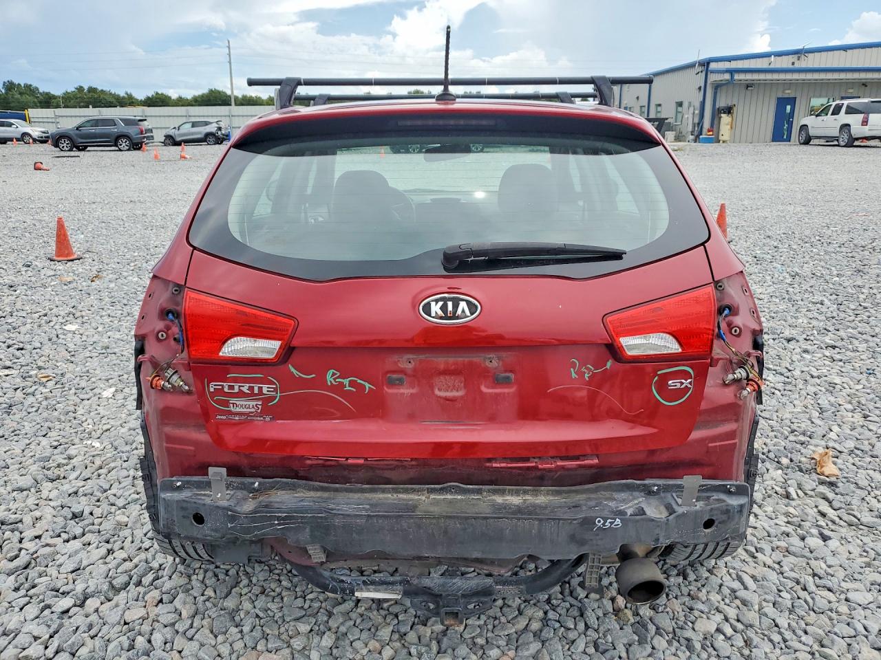2012 Kia Forte Sx Red vin: KNAFW5A33C5515013