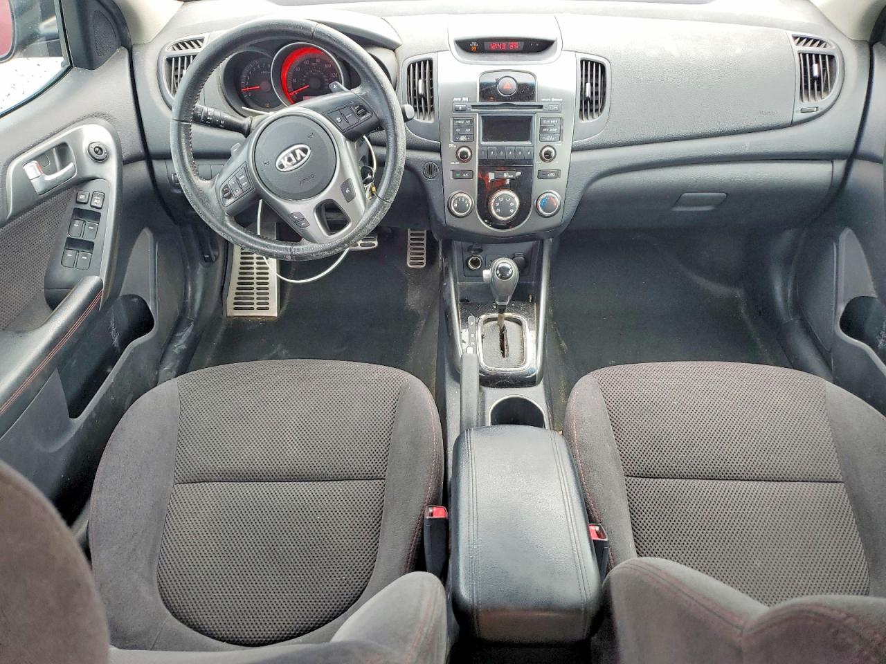 2012 Kia Forte Sx Red vin: KNAFW5A33C5515013