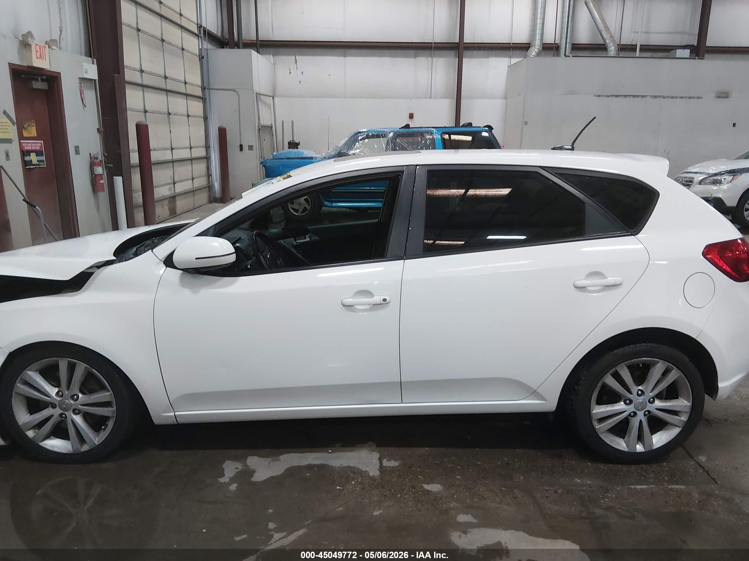 2012 Kia Forte Sx White vin: KNAFW5A34C5601818