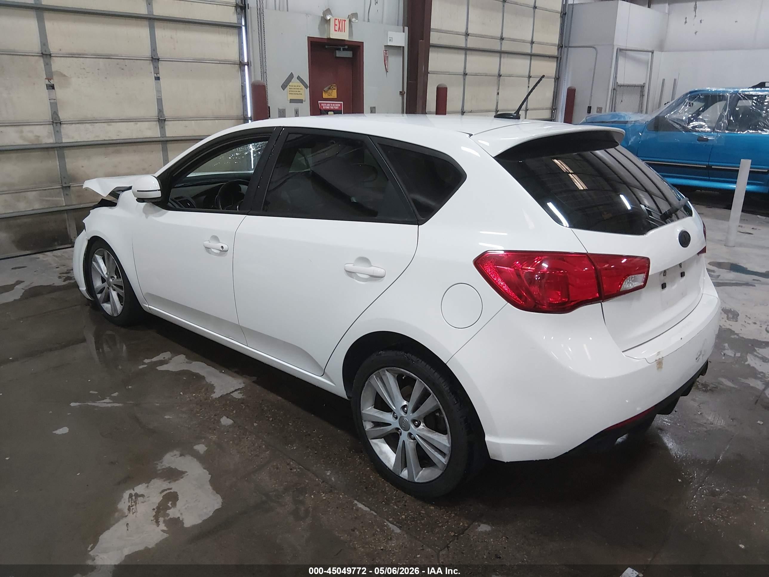 2012 Kia Forte Sx White vin: KNAFW5A34C5601818