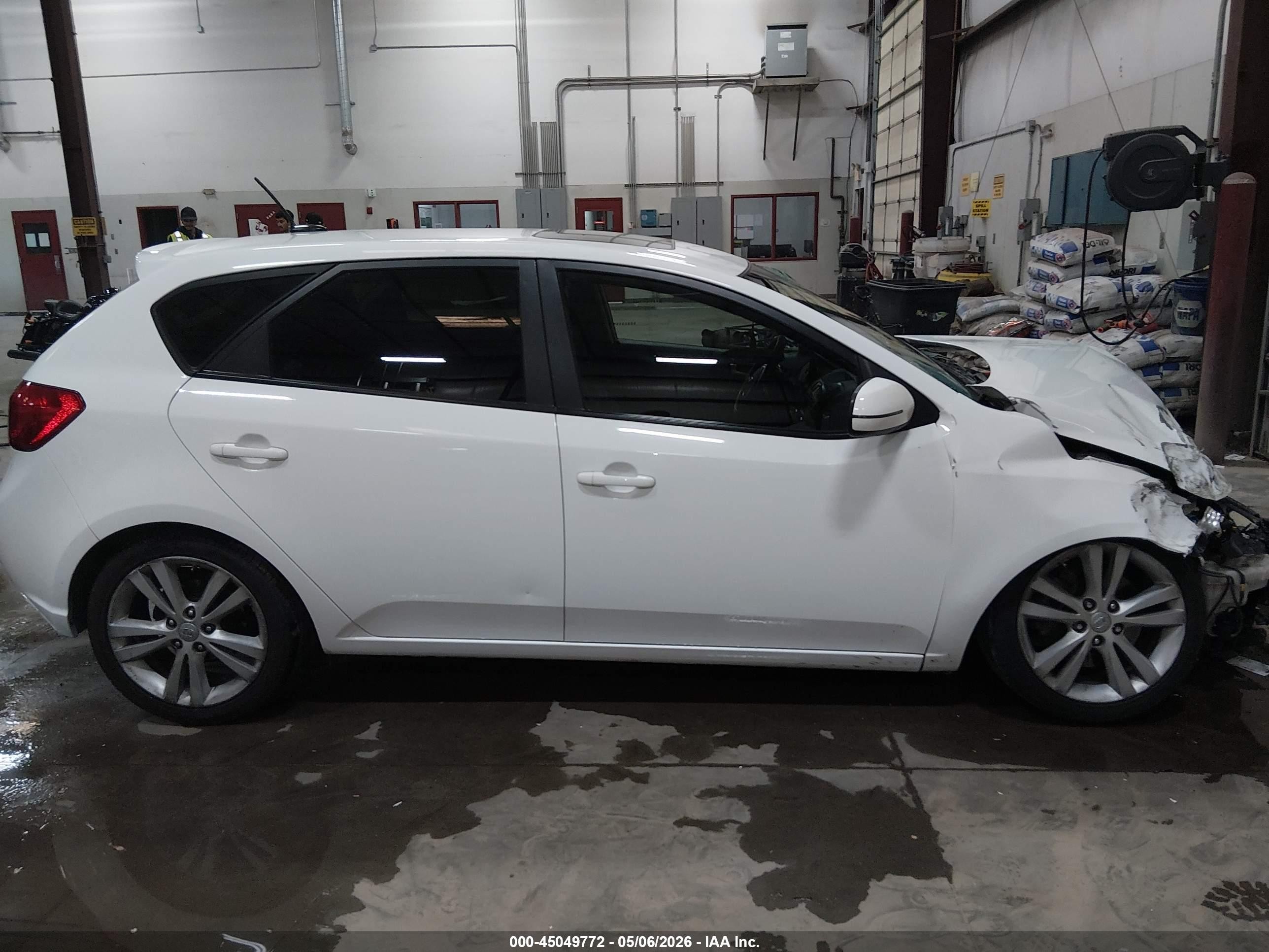 2012 Kia Forte Sx White vin: KNAFW5A34C5601818
