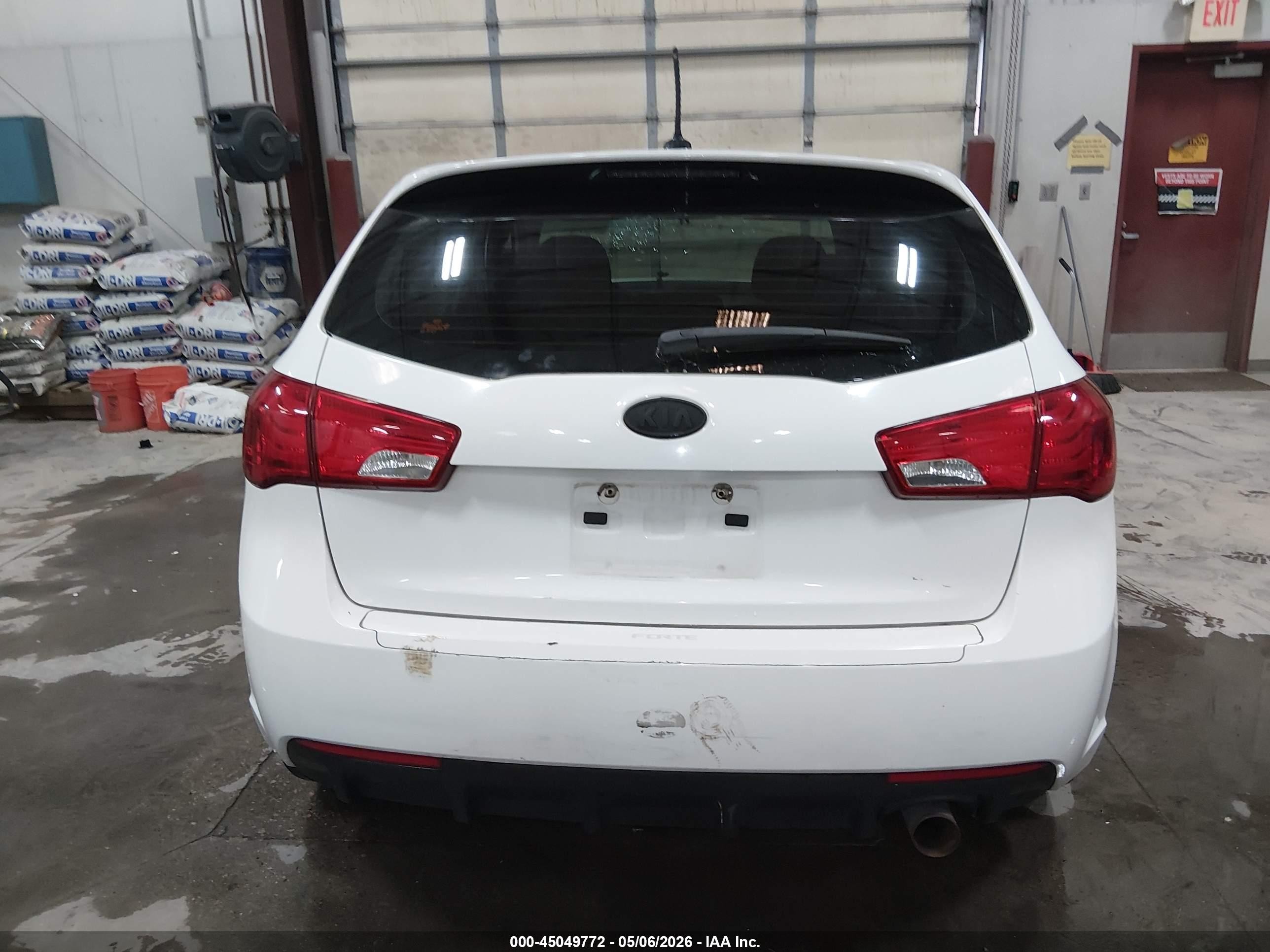 2012 Kia Forte Sx White vin: KNAFW5A34C5601818