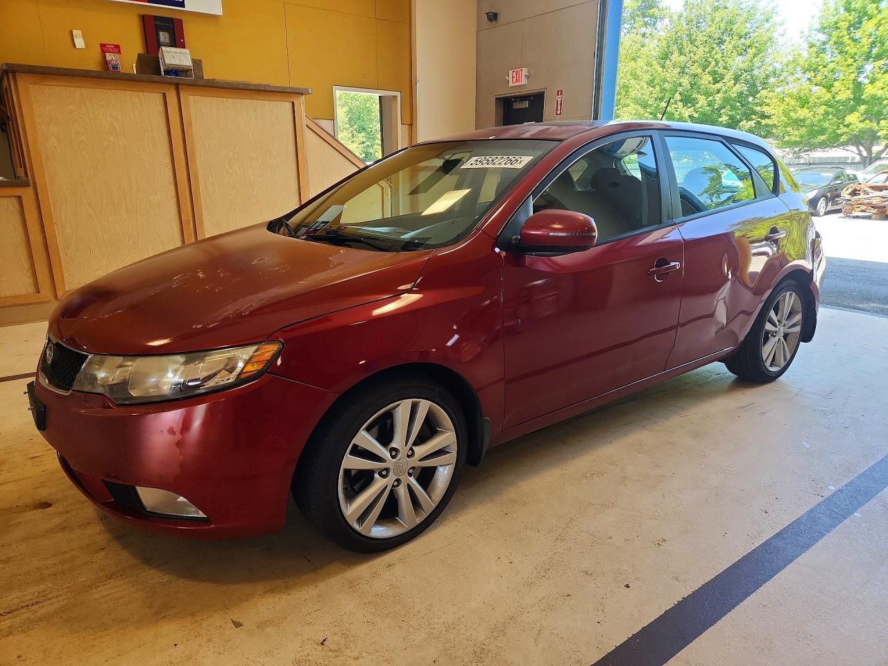 2011 Kia Forte Sx Красный vin: KNAFW5A36B5335099