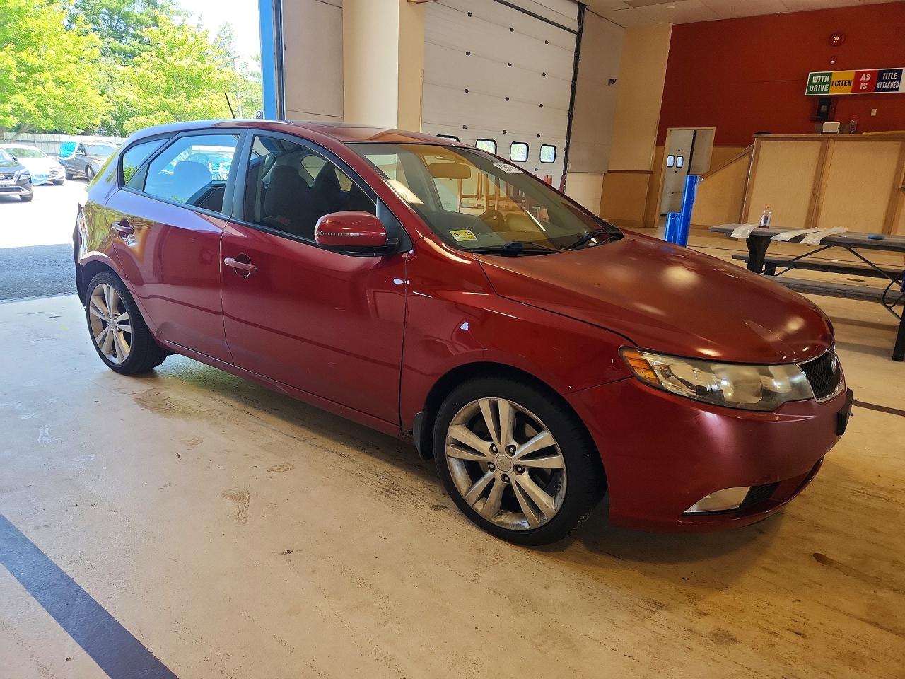 2011 Kia Forte Sx Красный vin: KNAFW5A36B5335099