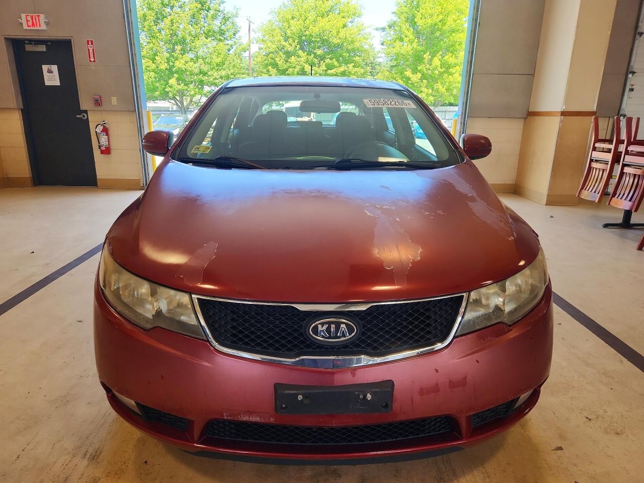 2011 Kia Forte Sx Красный vin: KNAFW5A36B5335099