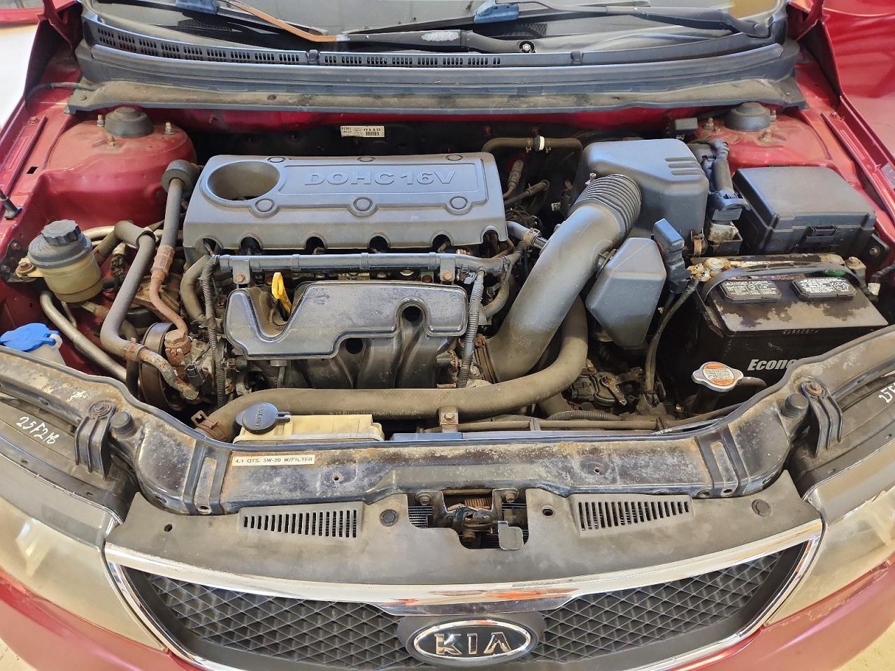 2011 Kia Forte Sx Красный vin: KNAFW5A36B5335099
