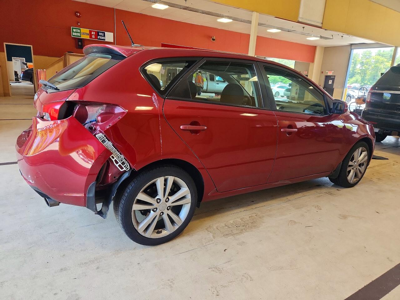 2011 Kia Forte Sx Красный vin: KNAFW5A36B5335099