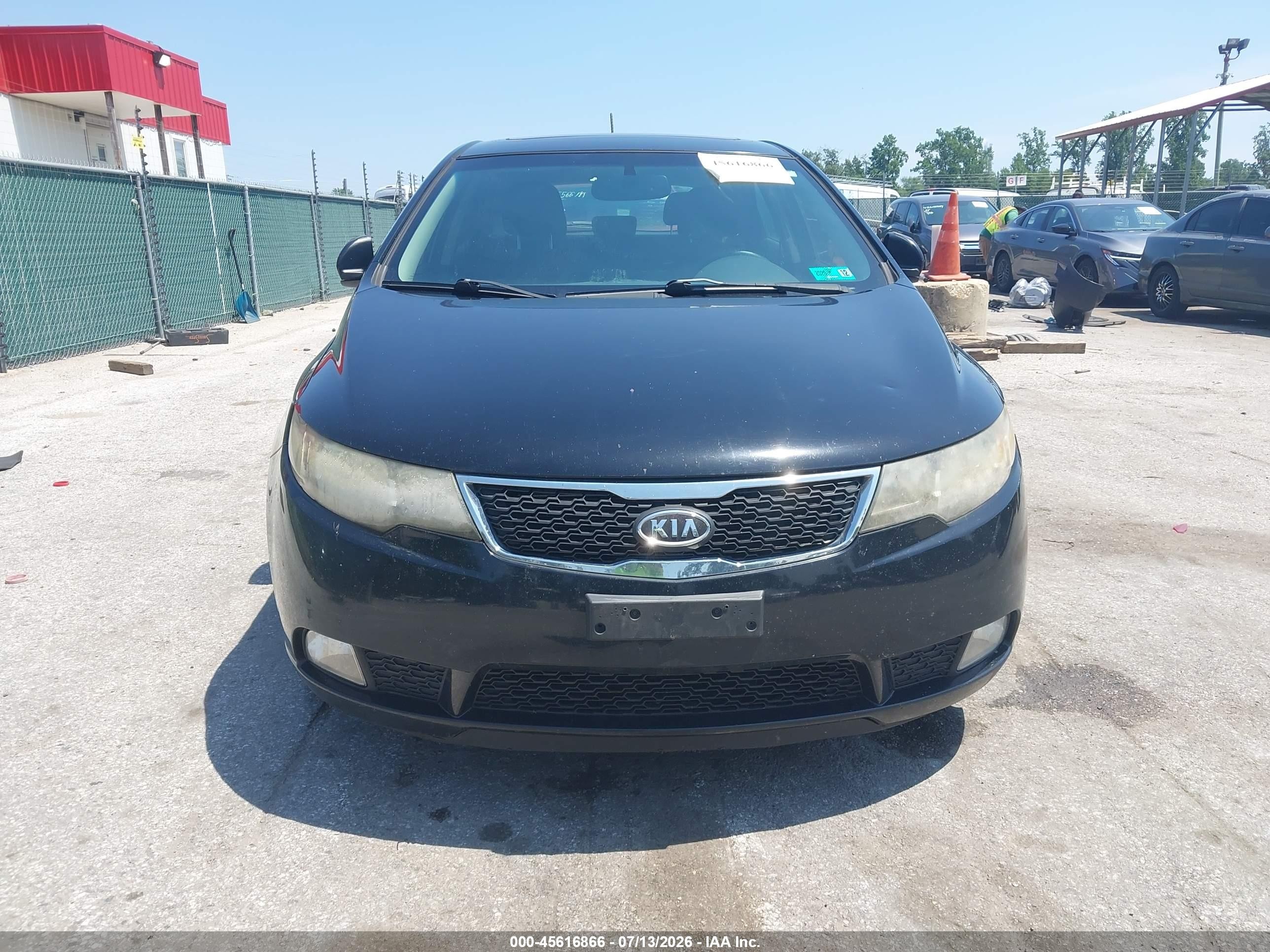 2011 Kia Forte Sx Black vin: KNAFW5A37B5329392