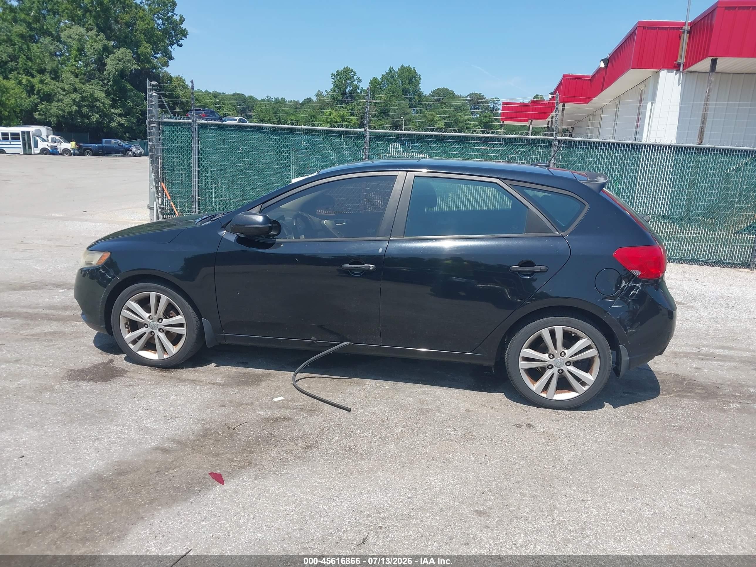 2011 Kia Forte Sx Black vin: KNAFW5A37B5329392