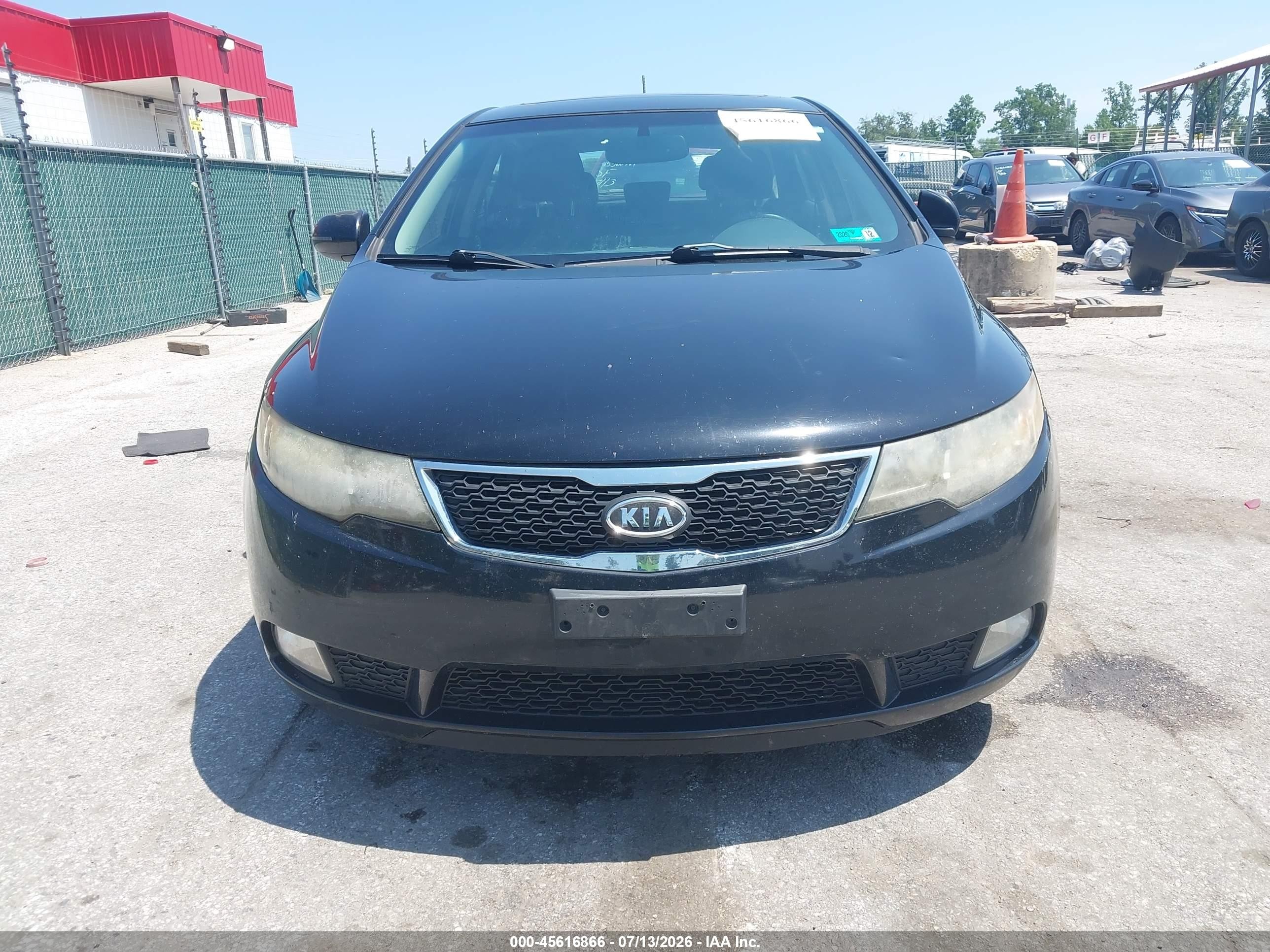 2011 Kia Forte Sx Black vin: KNAFW5A37B5329392