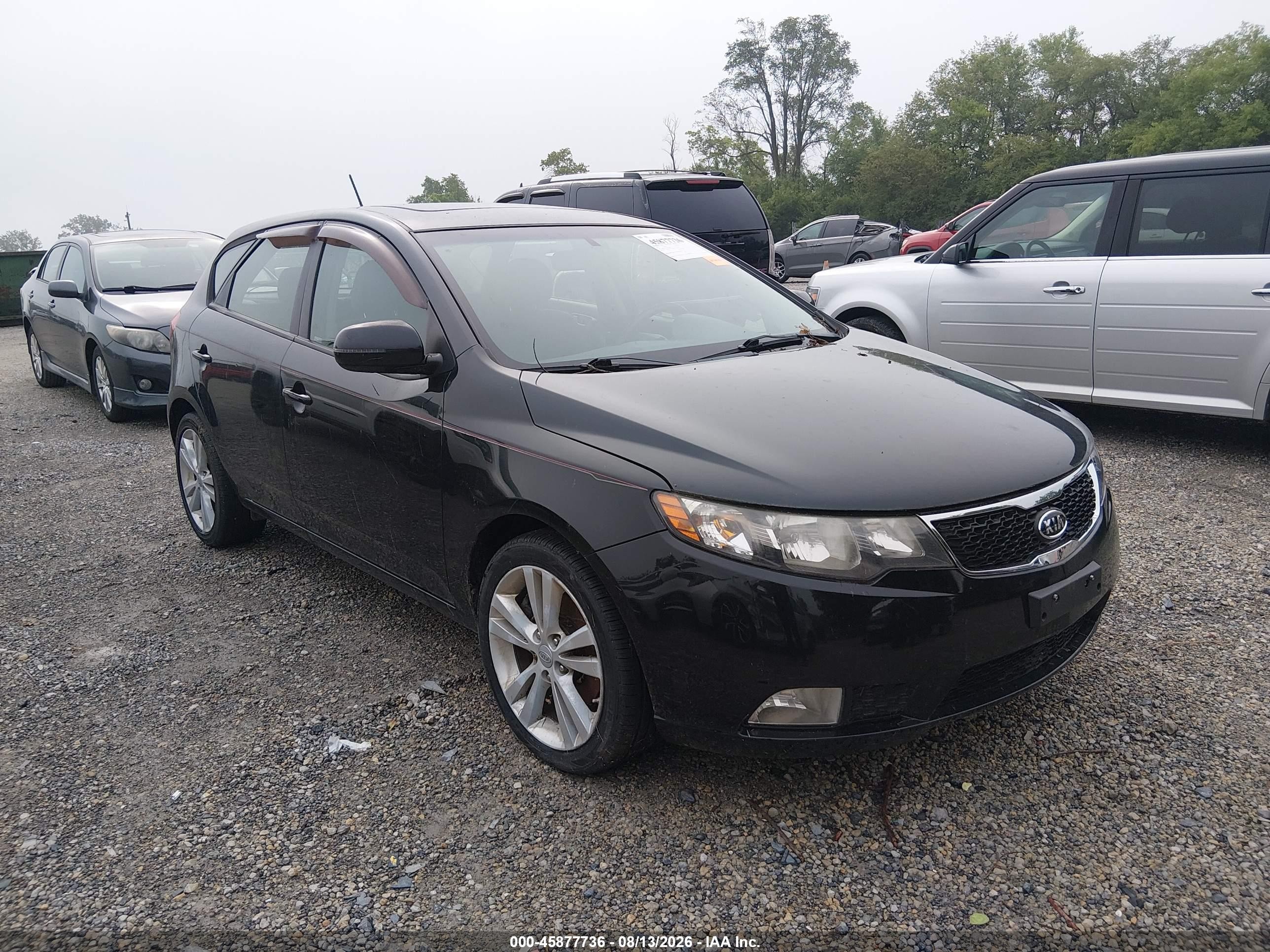 2011 Kia Forte Sx Black vin: KNAFW5A39B5325666