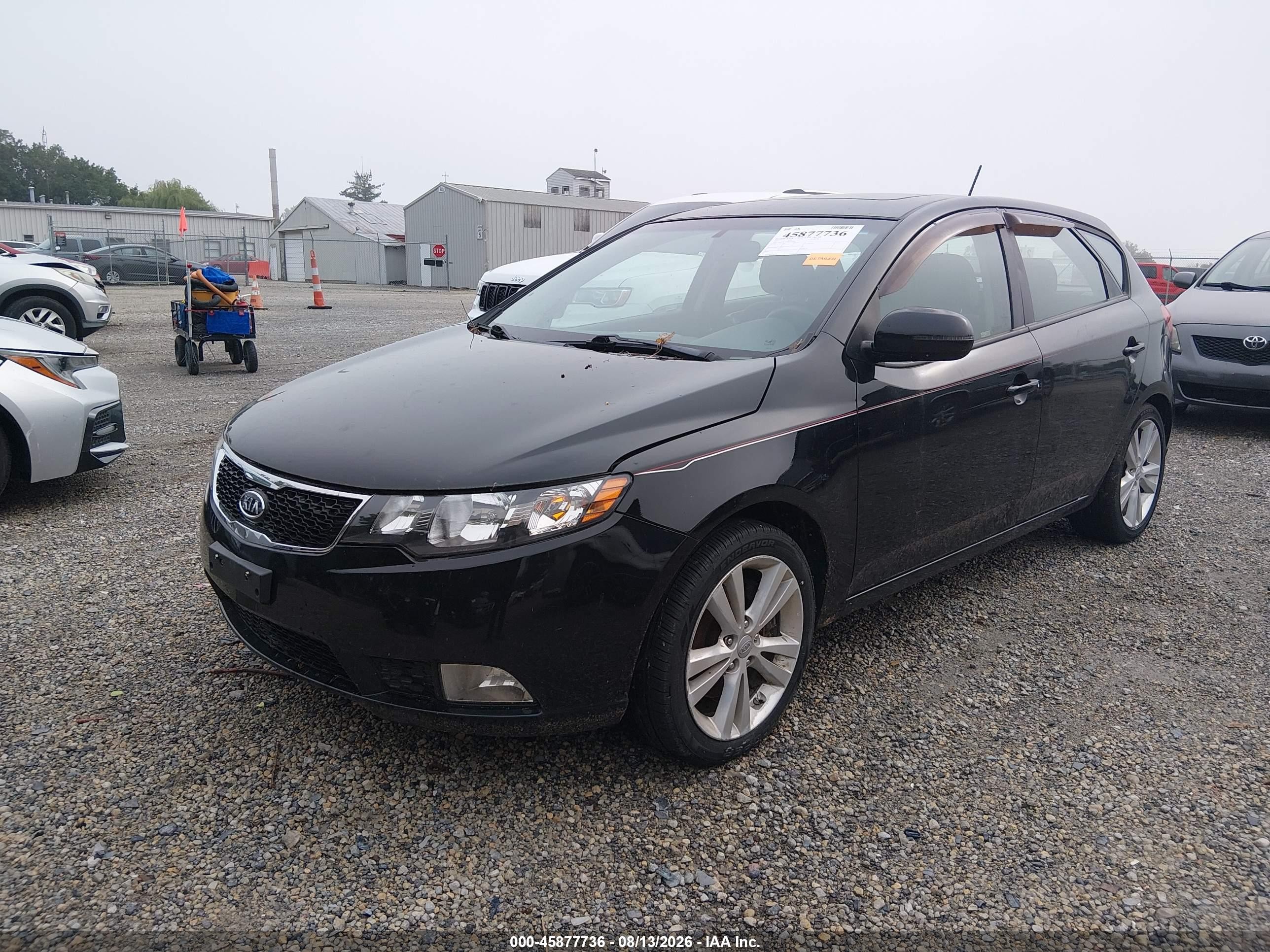 2011 Kia Forte Sx Black vin: KNAFW5A39B5325666