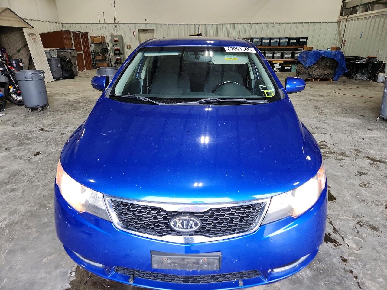2013 Kia Forte5 Sx Blue vin: KNAFW5A39D5667265