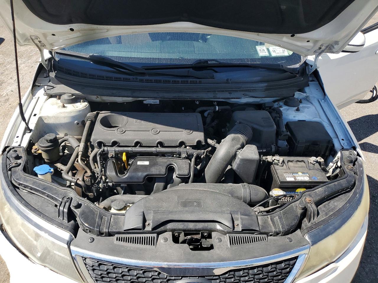 2011 Kia Forte5 Sx White vin: KNAFW5A3XB5413142