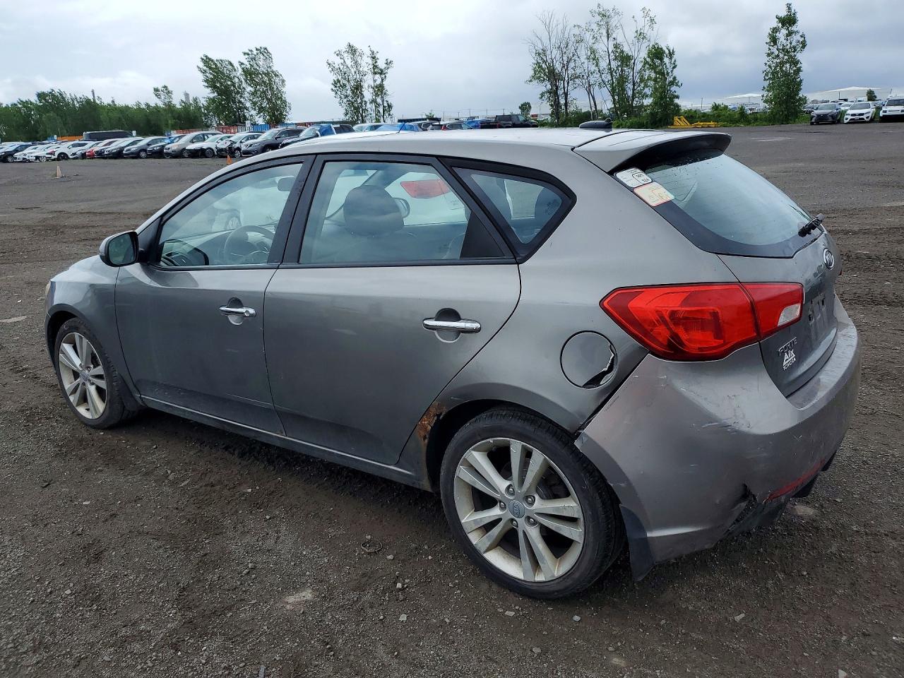 2012 Kia Forte5 Sx Серый vin: KNAFW5A3XC5494631