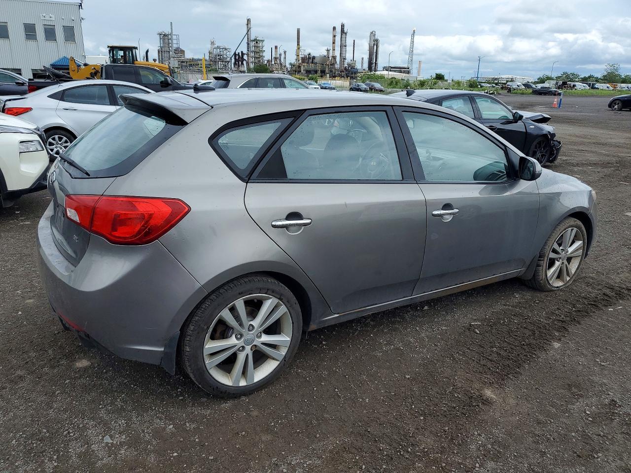 2012 Kia Forte5 Sx Серый vin: KNAFW5A3XC5494631