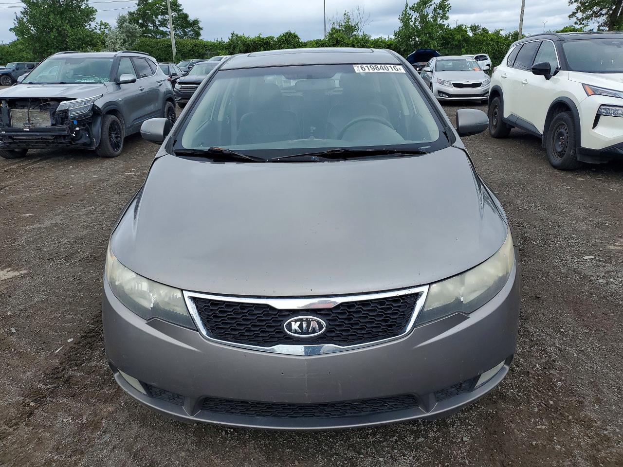 2012 Kia Forte5 Sx Серый vin: KNAFW5A3XC5494631