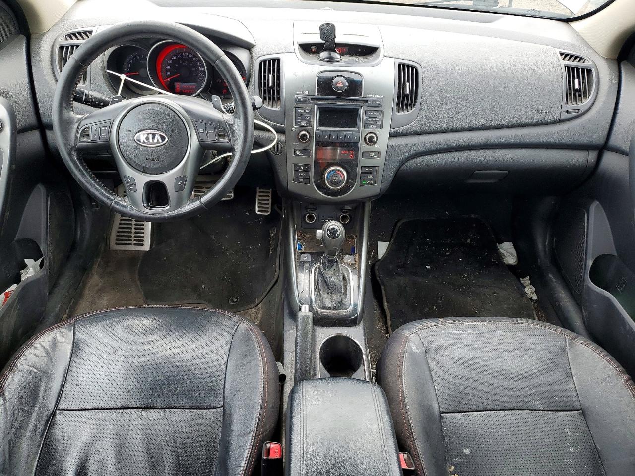 2012 Kia Forte5 Sx Серый vin: KNAFW5A3XC5494631