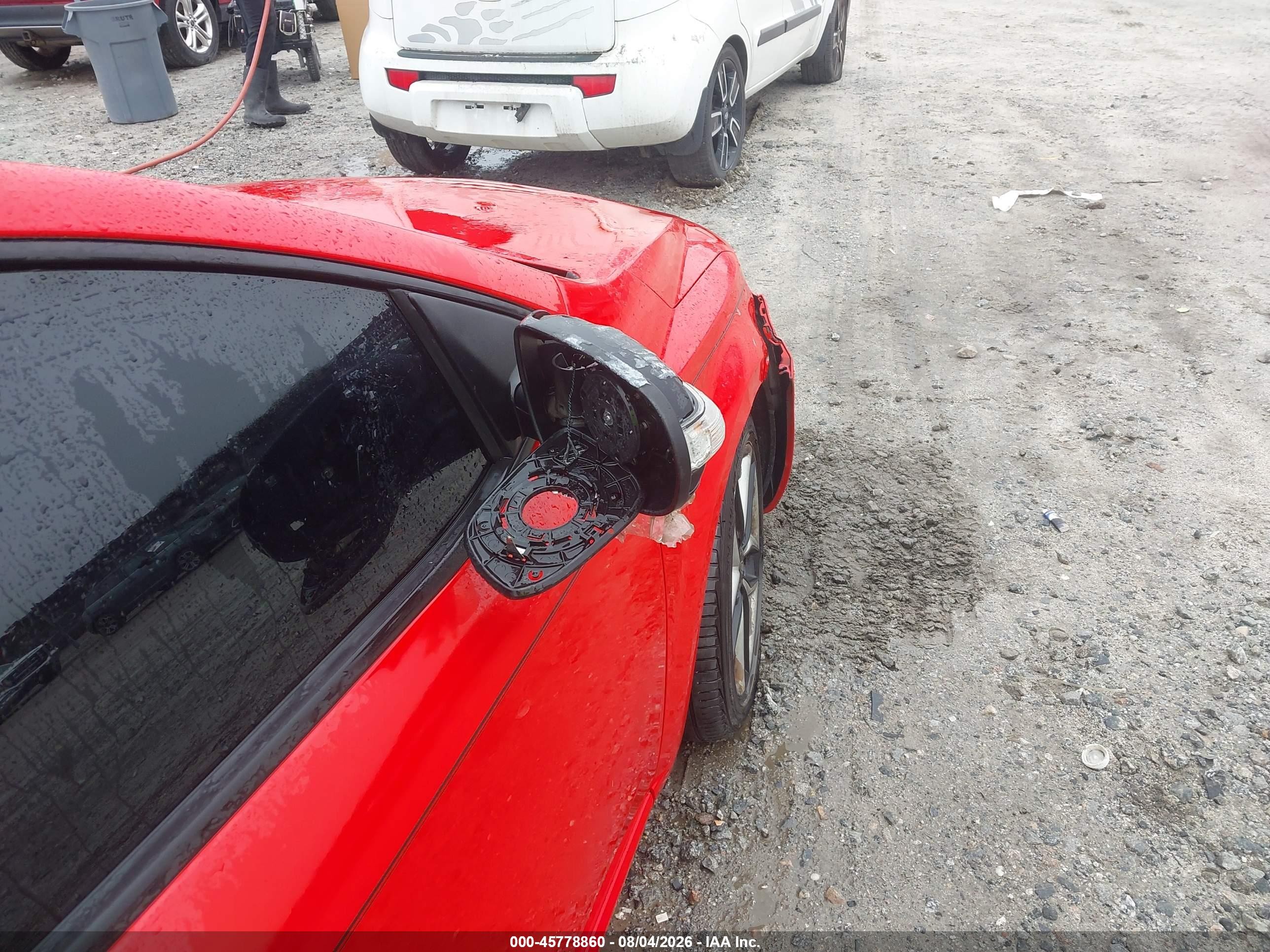 2010 Kia Forte Koup Sx Red vin: KNAFW6A30A5137901