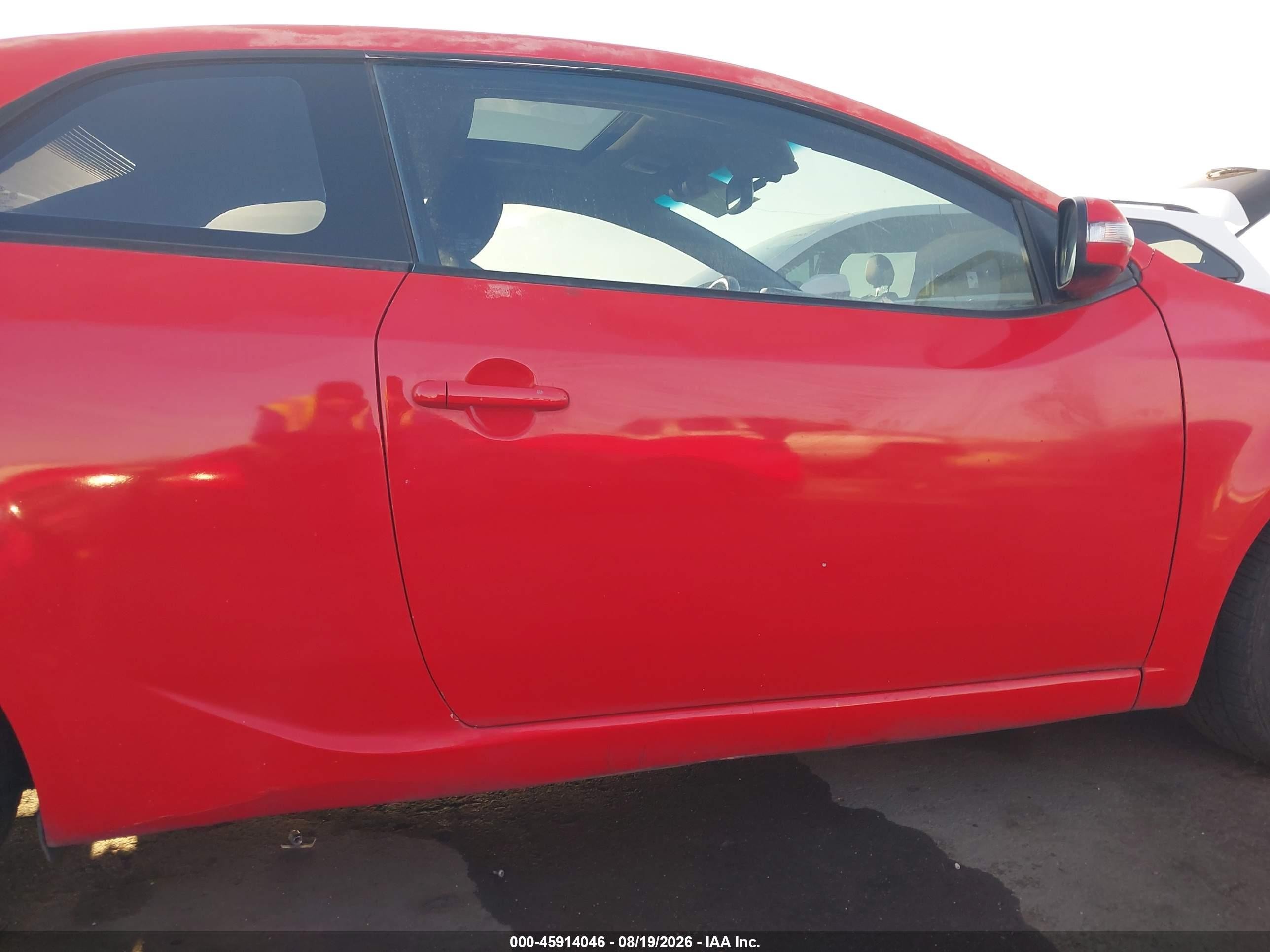 2010 Kia Forte Koup Sx Red vin: KNAFW6A30A5139289