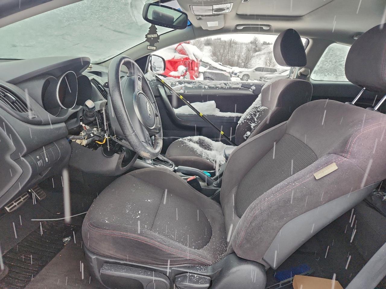 2011 Kia Forte Sx Red vin: KNAFW6A30B5317445