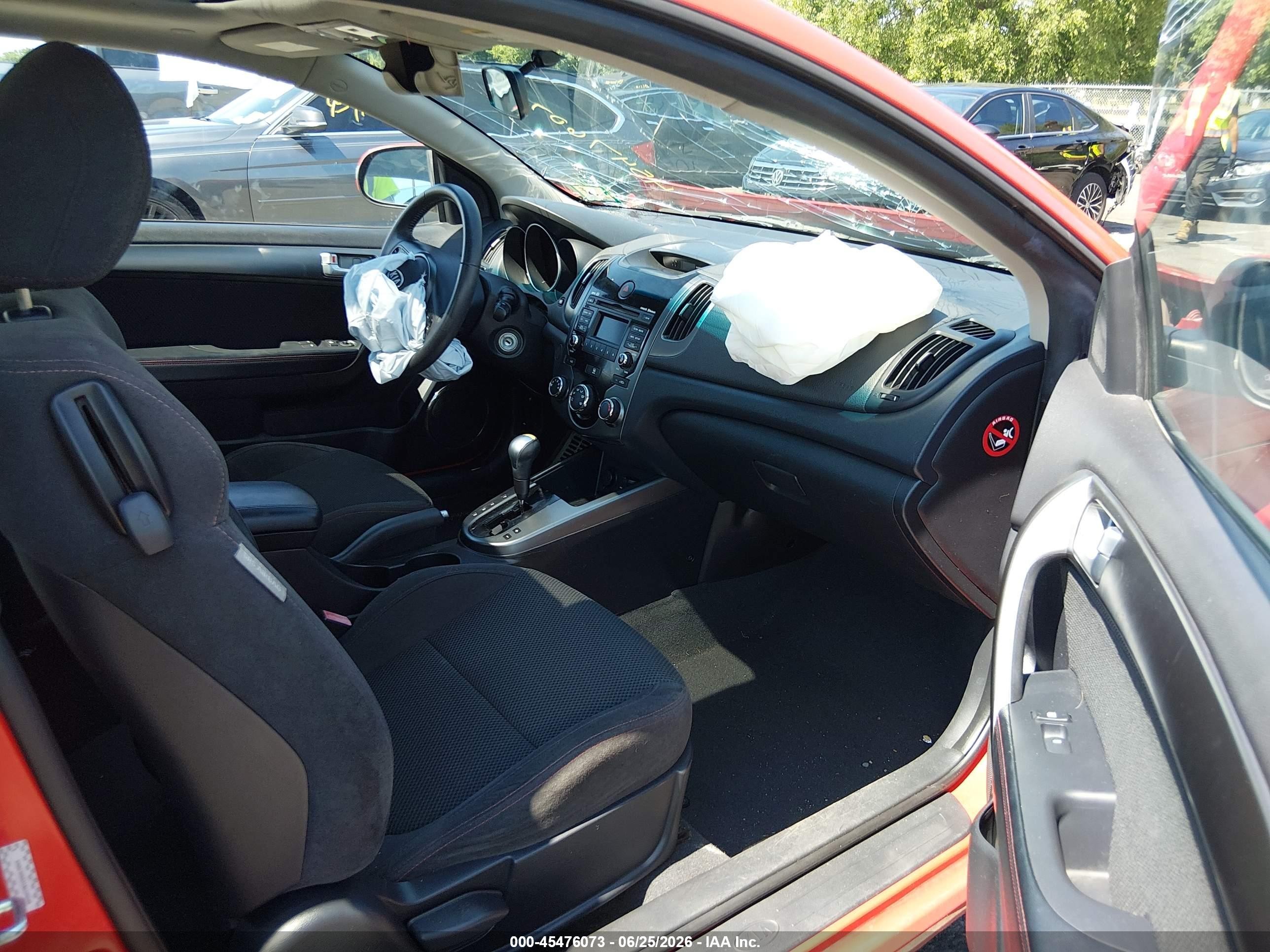 2010 Kia Forte Koup Sx Красный vin: KNAFW6A31A5125546