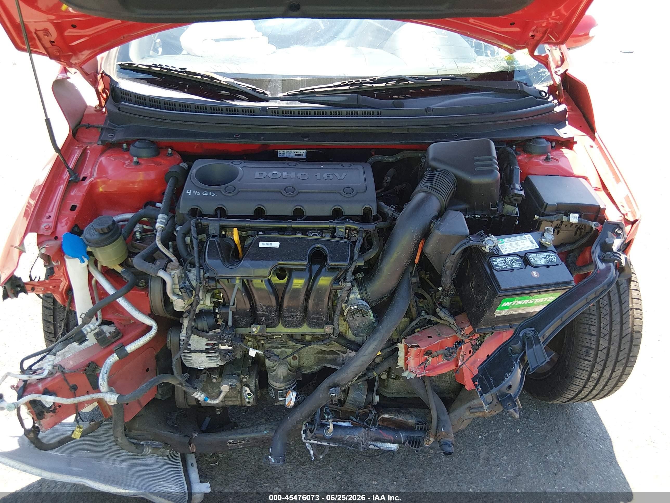 2010 Kia Forte Koup Sx Красный vin: KNAFW6A31A5125546