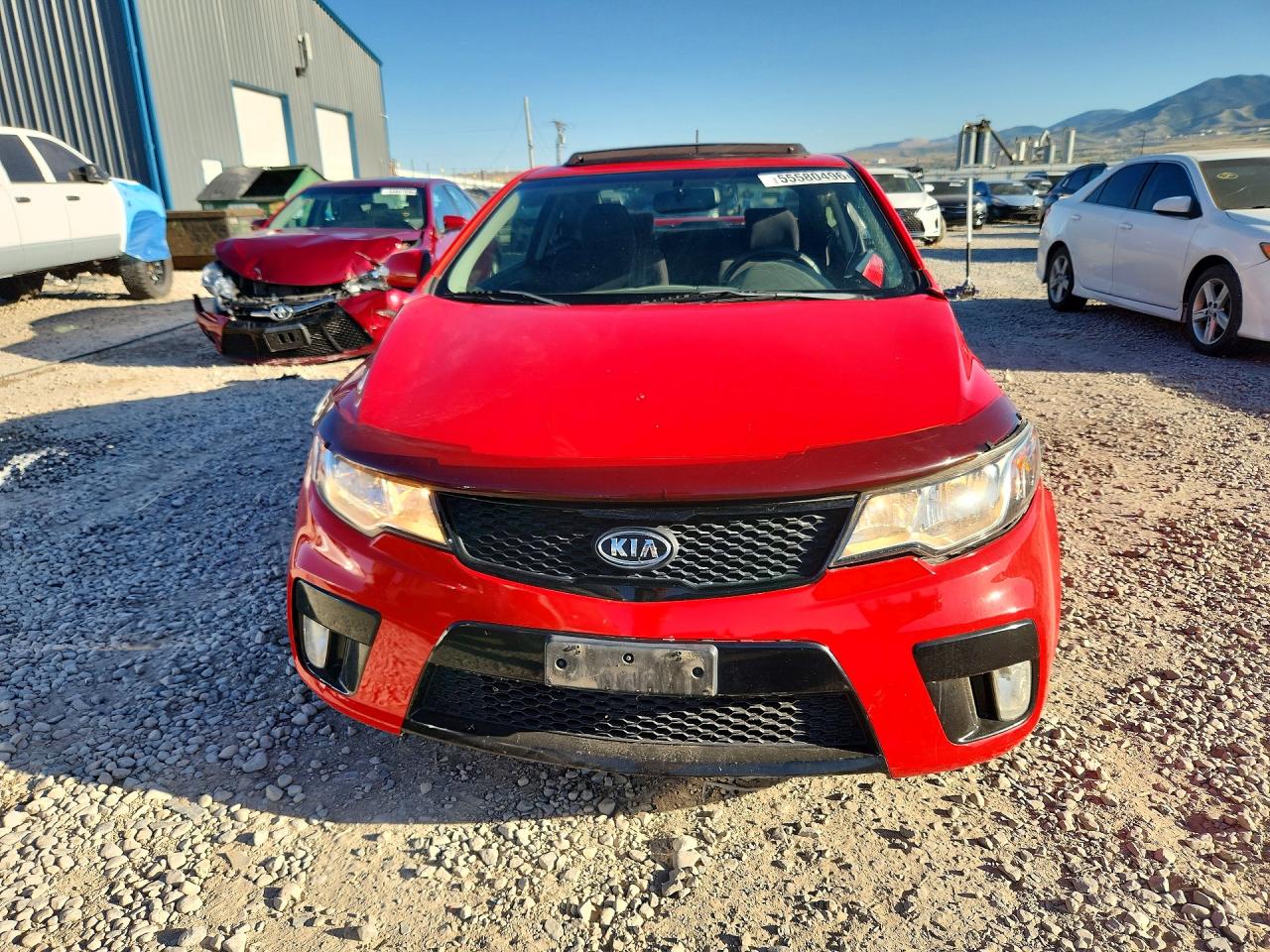 2010 Kia Forte Sx Red vin: KNAFW6A31A5131332