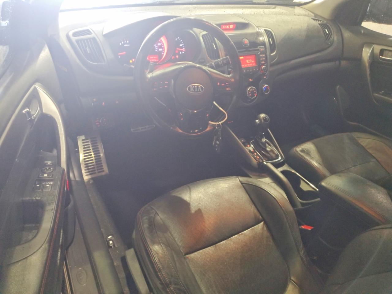 2013 Kia Forte Sx Black vin: KNAFW6A31D5745656