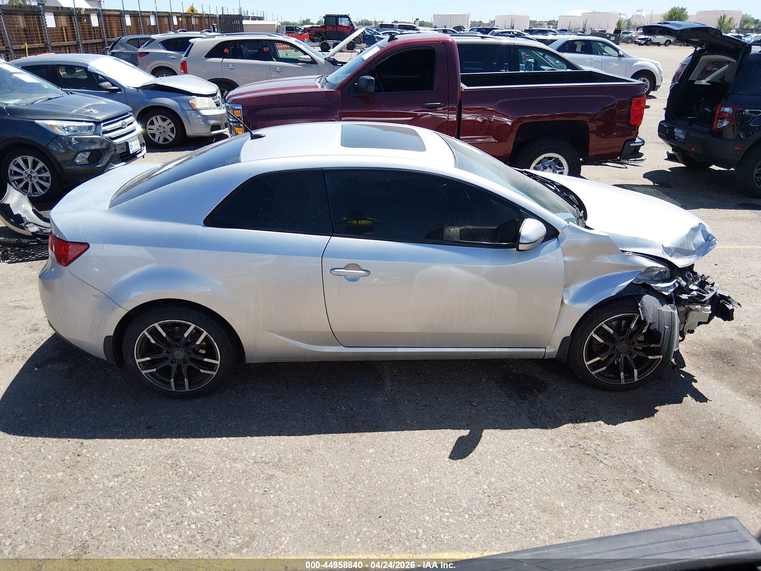 2011 Kia Forte Koup Sx Серебряный vin: KNAFW6A32B5377680