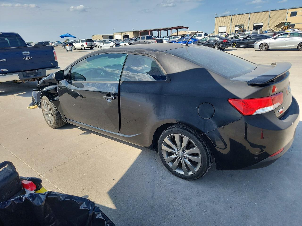 2011 Kia Forte Koup Sx Черный vin: KNAFW6A32B5431382