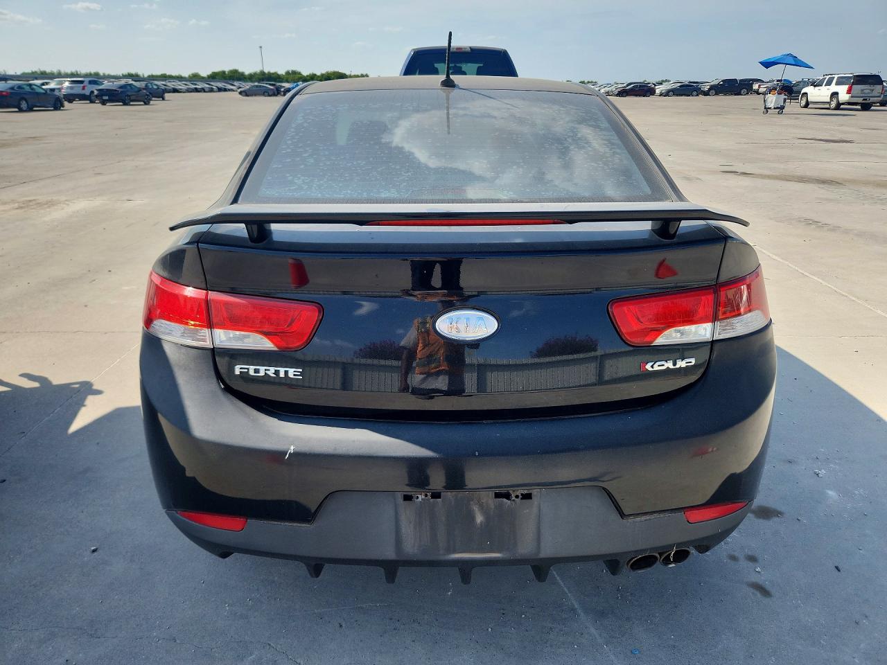 2011 Kia Forte Koup Sx Черный vin: KNAFW6A32B5431382