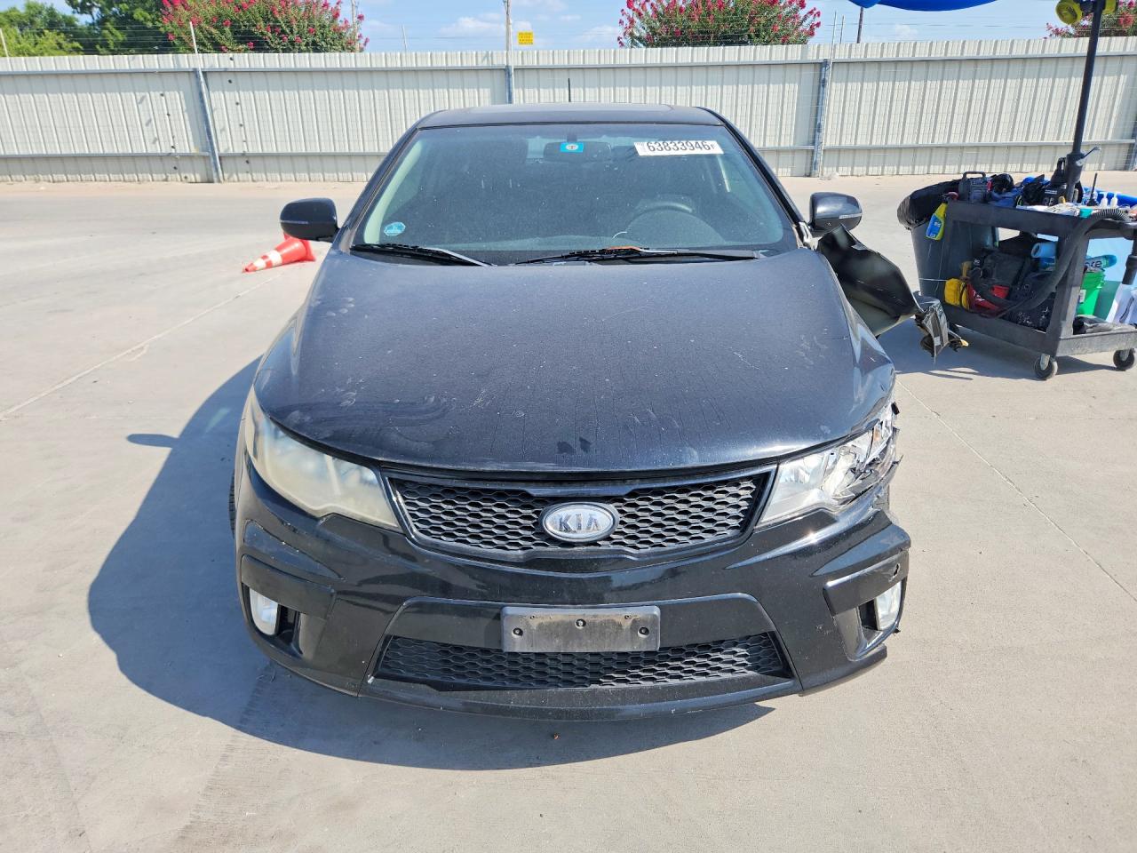 2011 Kia Forte Koup Sx Черный vin: KNAFW6A32B5431382