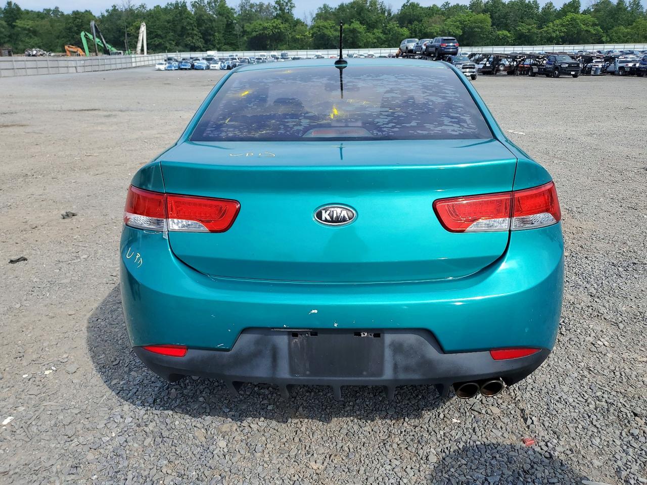 2011 Kia Forte Koup Sx Бирюзовый vin: KNAFW6A33B5452385