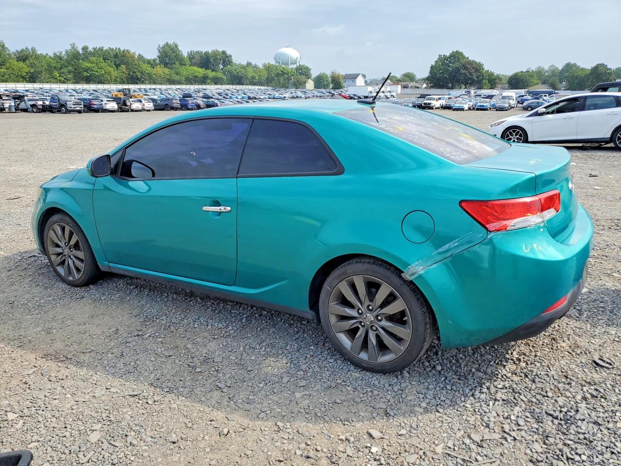 2011 Kia Forte Koup Sx Бирюзовый vin: KNAFW6A33B5452385