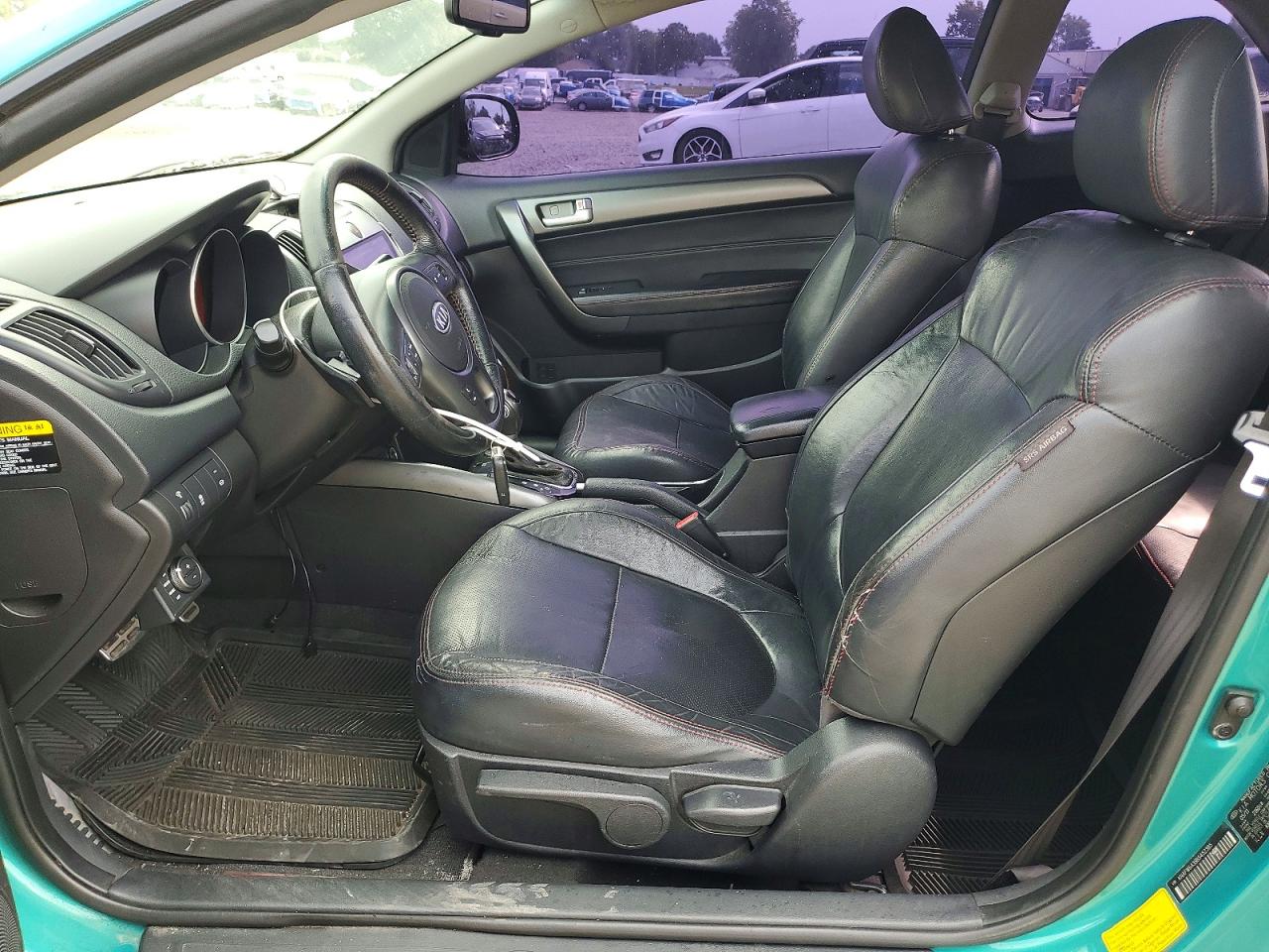2011 Kia Forte Koup Sx Бирюзовый vin: KNAFW6A33B5452385