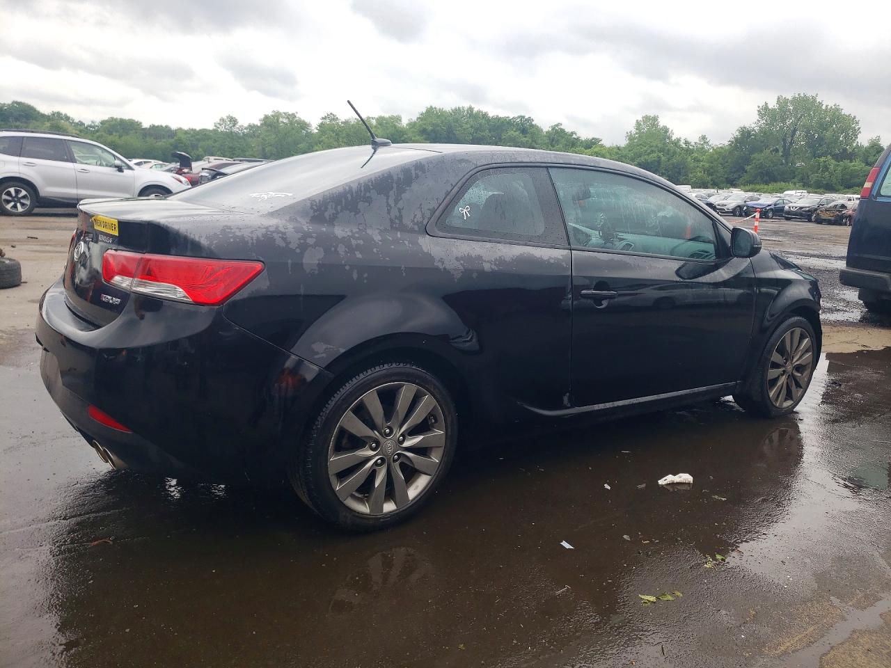 2013 Kia Forte Sx Black vin: KNAFW6A33D5658910