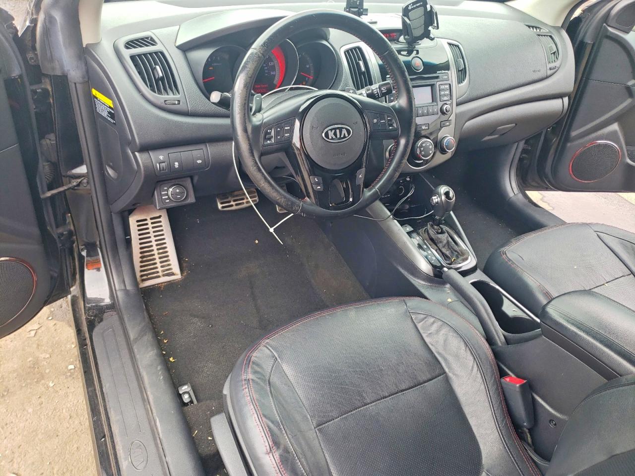 2013 Kia Forte Sx Black vin: KNAFW6A33D5658910