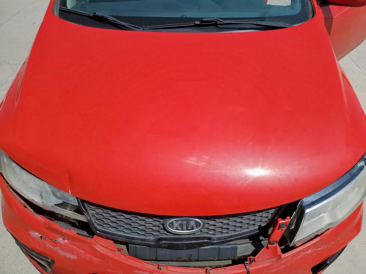 2012 Kia Forte Sx Red vin: KNAFW6A34C5498681